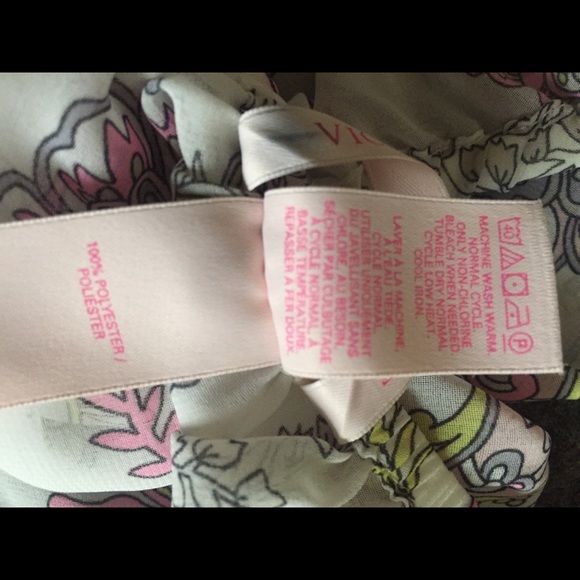 Victoria’s Secret Floral Long Chiffon CoverUp Gown - Picture 4 of 7